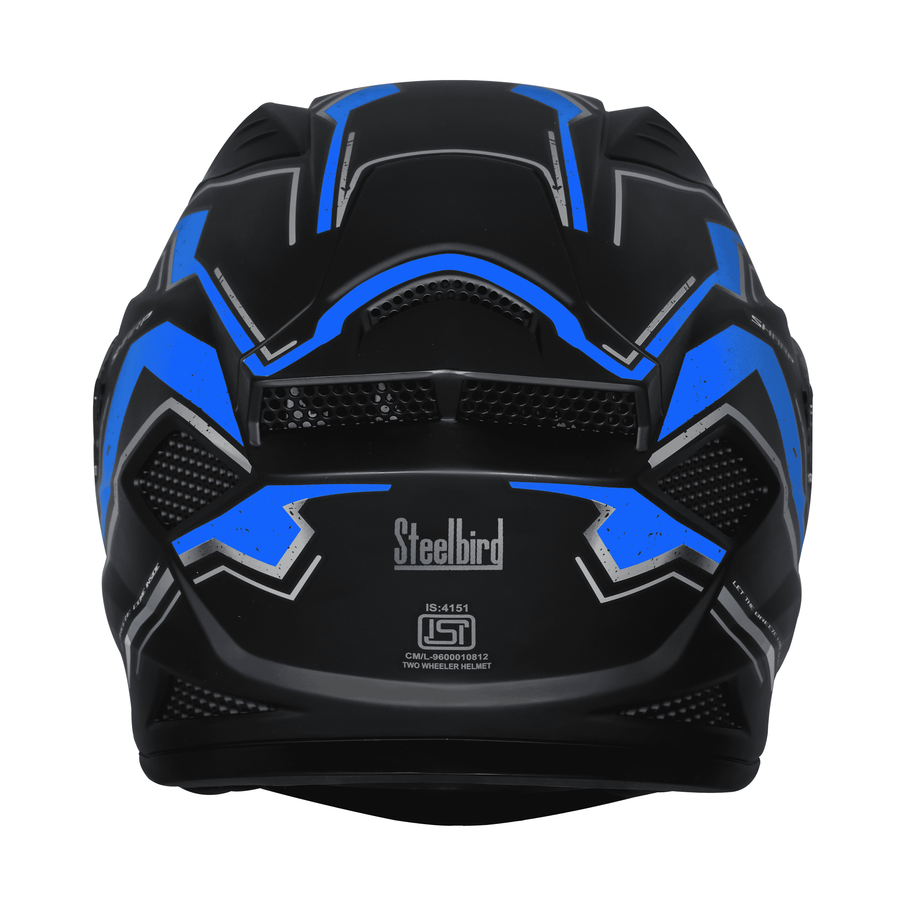 SBH-25 SV SHARP SPIRIT GLOSSY BLACK WITH BLUE